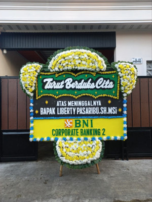 Papan Bunga Duka di Aek Habil
