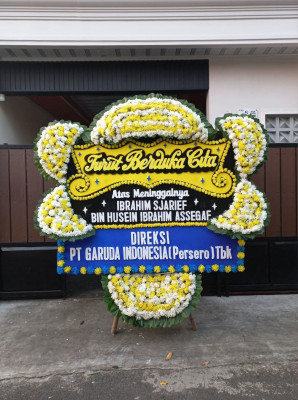 Papan Bunga Duka di Aek Habil