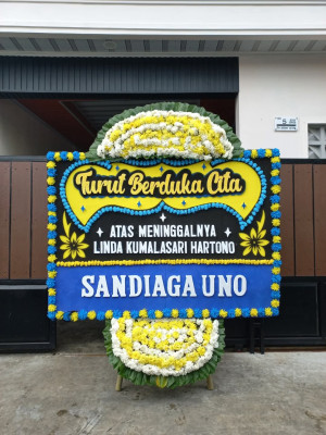 Papan Bunga Duka di Aek Habil