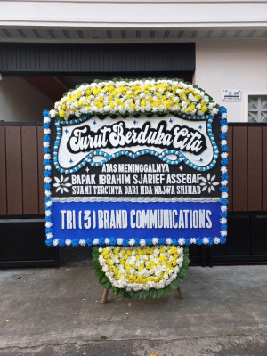 Papan Bunga Duka di Aek Habil